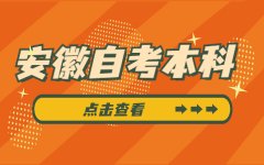 安徽省高等教育自考本科常见专业